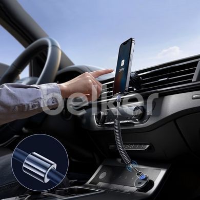 Кабель USB Type-C витой JoyRoom Crystal-Clear S-A43 1.5 метра Черный