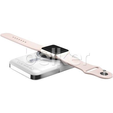 Магнитный павербанк для iPhone, Apple Watch, AirPods Wiwu Elite 3in1 Magnetic 10000mAh Wi-P018 Белый