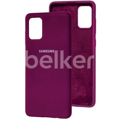 Оригинальный чехол для Samsung Galaxy A51 (A515) Soft Case Фиолетовый смотреть фото | belker.com.ua