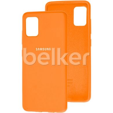 Оригинальный чехол для Samsung Galaxy M51 M515 Soft Case Оранжевый смотреть фото | belker.com.ua
