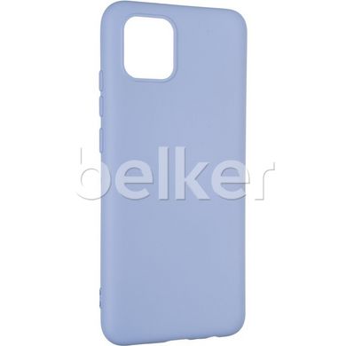 Оригинальный чехол для Samsung Galaxy A03 (A035) Full Soft Case Сиреневый смотреть фото | belker.com.ua