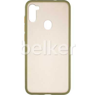 Противоударный чехол для Samsung Galaxy A11 (A115) LikGus Зелёный смотреть фото | belker.com.ua