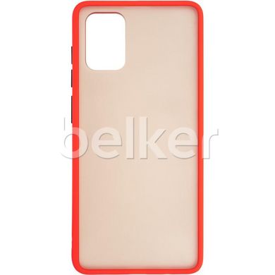 Противоударный чехол для Samsung Galaxy A71 A715 LikGus Красный смотреть фото | belker.com.ua
