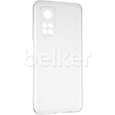 Силиконовый чехол для Xiaomi Mi 10T Hoco Air Case Прозрачный Прозрачный смотреть фото | belker.com.ua