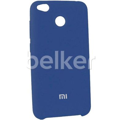 Защитный чехол для Xiaomi Redmi 4x Original Soft Case Темно-синий смотреть фото | belker.com.ua