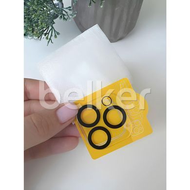 Защитное стекло на камеру iPhone 13 Mini Hoco Full Прозрачное