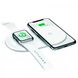 Беспроводное зарядное устройство для iPhone/AirPods/Apple Watch 2 в 1 Baseus 2in1 Wireless Charger Pad Белый в магазине belker.com.ua