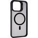 Чехол для iPhone 16 Plus Gelius Concept Case 2 Camera stand (Magsafe) Черный в магазине belker.com.ua