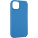 Чехол для iPhone 13 Full Soft Case Hoco Голубой в магазине belker.com.ua