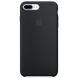 Чехол для iPhone 8 Plus Apple Silicone Case Черный в магазине belker.com.ua