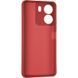 Чехол на Poco C71 Full soft case Красный в магазине belker.com.ua