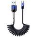 Кабель USB Type-C витой JoyRoom Crystal-Clear S-A43 1.5 метра Черный в магазине belker.com.ua