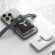Магнитный павербанк для iPhone, Apple Watch, AirPods Wiwu Elite 3in1 Magnetic 10000mAh Wi-P018 Белый в магазине belker.com.ua