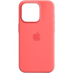 Чехол Apple Silicone Case MagSafe для iPhone 15 Pro Гуава