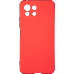 Чехол для Xiaomi Mi 11 Lite Full Soft case Красный