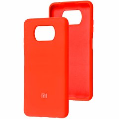 Чехол для Xiaomi Poco x3 Soft Case Красный смотреть фото | belker.com.ua