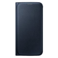 Чехол книжка для Samsung Galaxy S6 G920 Flip Wallet Cover Копия Черный смотреть фото | belker.com.ua