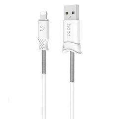 Кабель Lightning USB для iPhone iPad Hoco X24 Pisces Белый