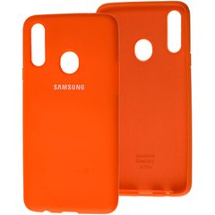 Оригинальный чехол для Samsung Galaxy A20s (A207) Soft Case Оранжевый смотреть фото | belker.com.ua