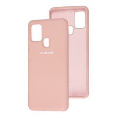 Оригинальный чехол для Samsung Galaxy A21s A217 Soft Case Пудра смотреть фото | belker.com.ua