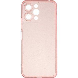 Чехол Poco C61 Silicone Clear Shine Розовый