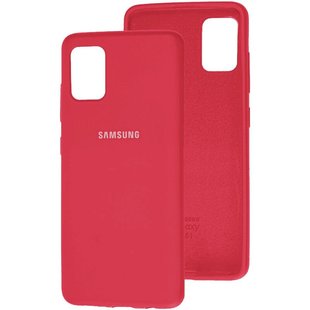 Оригинальный чехол для Samsung Galaxy M51 M515 Soft Case Вишневый смотреть фото | belker.com.ua