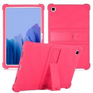 Противоударный чехол для Samsung Galaxy Tab A7 10.4 2020 Silicone armor Малиновый смотреть фото | belker.com.ua
