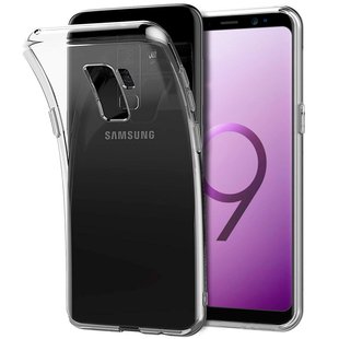 Силиконовый чехол для Samsung Galaxy S9 Plus G965 Hoco ультратонкий Прозрачный смотреть фото | belker.com.ua