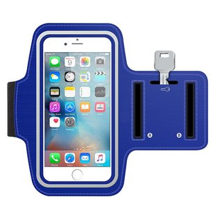 Спортивный чехол на руку для iPhone 8/7/6s/6/X/Xs Belkin ArmBand Синий