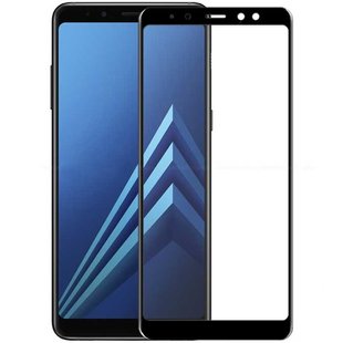 Защитное стекло для Samsung Galaxy A8 (A530) Tempered Glass 3D Черный смотреть фото | belker.com.ua