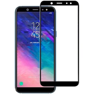 Защитное стекло для Samsung Galaxy A6+ 2018 (A605) 3D Tepered Glass Черный смотреть фото | belker.com.ua