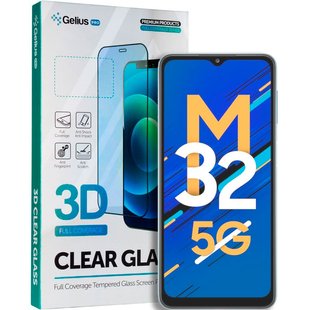 Защитное стекло для Samsung Galaxy M32 (M325) Gelius Pro 3D Черный смотреть фото | belker.com.ua