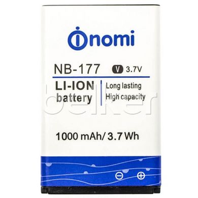 Оригинальный аккумулятор для Nomi i177/i180 (NB-177)