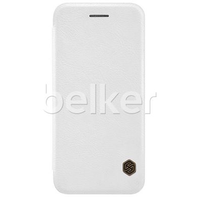 Чехол книжка для iPhone 7 Nillkin Qin кожаный Белый смотреть фото | belker.com.ua