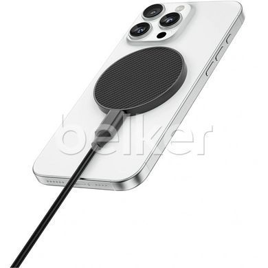 Беспроводная зарядка для iPhone (MagSafe) Wiwu Aramid Fiber Wireless Charger Wi-W034