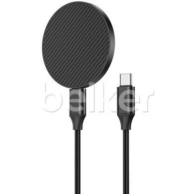 Беспроводная зарядка для iPhone (MagSafe) Wiwu Aramid Fiber Wireless Charger Wi-W034