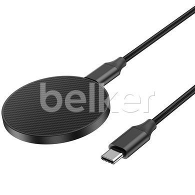 Беспроводная зарядка для iPhone (MagSafe) Wiwu Aramid Fiber Wireless Charger Wi-W034