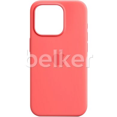 Чехол Apple Silicone Case MagSafe для iPhone 15 Pro Малиновый смотреть фото | belker.com.ua