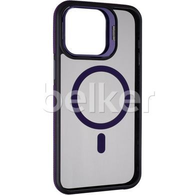 Чехол для iPhone 16 Plus Gelius Concept Case 2 Camera stand (Magsafe) Фиолетовый