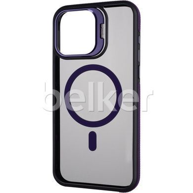Чехол для iPhone 16 Plus Gelius Concept Case 2 Camera stand (Magsafe) Фиолетовый