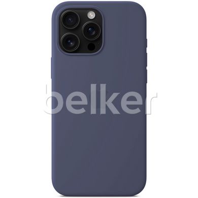 Чехол для iPhone 16 Pro Max Silicone Case (replica) Лаванда