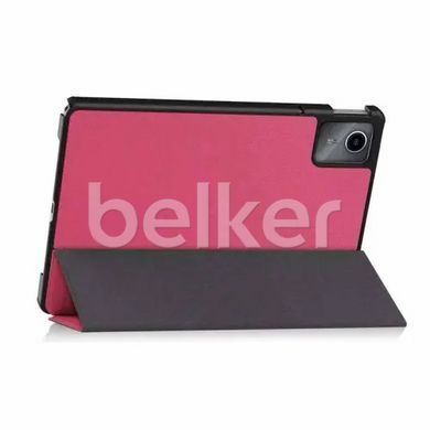 Чехол для Lenovo Xiaoxin Pad 2024 Moko кожаный Малиновый