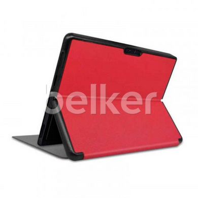 Чехол для Microsoft Surface Pro X 13 2021 Moko кожаный Красный