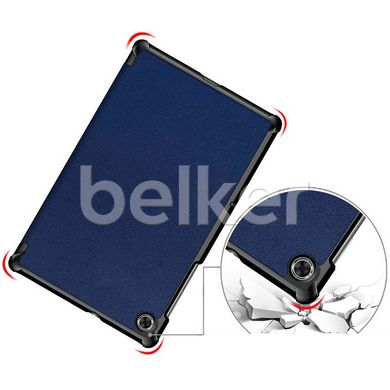 Чехол для Lenovo Tab M10 Plus 10.3 TB-X606f Moko кожаный Темно-синий смотреть фото | belker.com.ua
