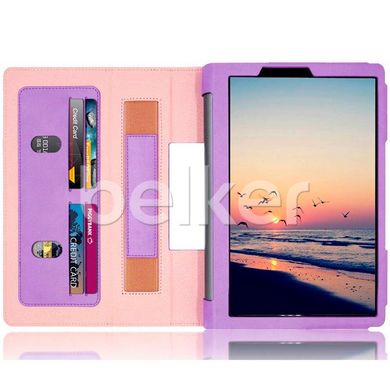 Чехол для Lenovo Yoga Smart Tab 10.1 2019 Premium classic case Фиолетовый смотреть фото | belker.com.ua