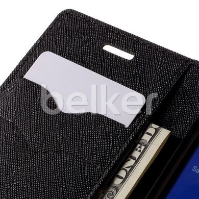 Чехол книжка для Samsung Galaxy J1 Duos J110 Goospery Черный смотреть фото | belker.com.ua