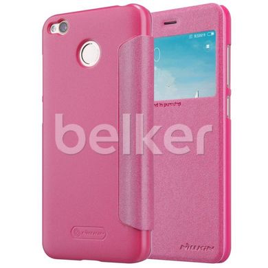 Чехол книжка для Xiaomi Redmi 4x Nillkin Spark Розовый смотреть фото | belker.com.ua