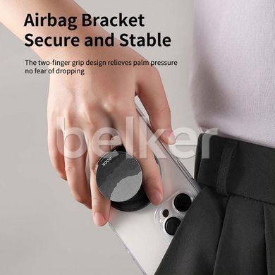 Кольцо держатель MagSafe Rock Boogie Magnetic Airbag Bracket Прозрачный