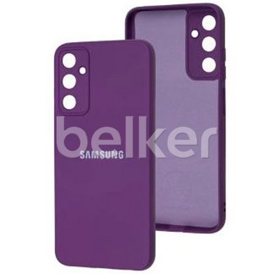 Оригинальный чехол для Samsung Galaxy A05s (A057) Silicone case Фиолетовый