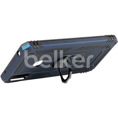 Противоударный чехол для Huawei P30 Lite Hard Defence Series New Синий смотреть фото | belker.com.ua